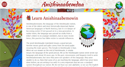 Desktop Screenshot of anishinaabemdaa.com